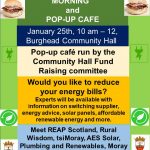 Energy Information and Pop up Cafe, Burghead @ Burghead Community Centre